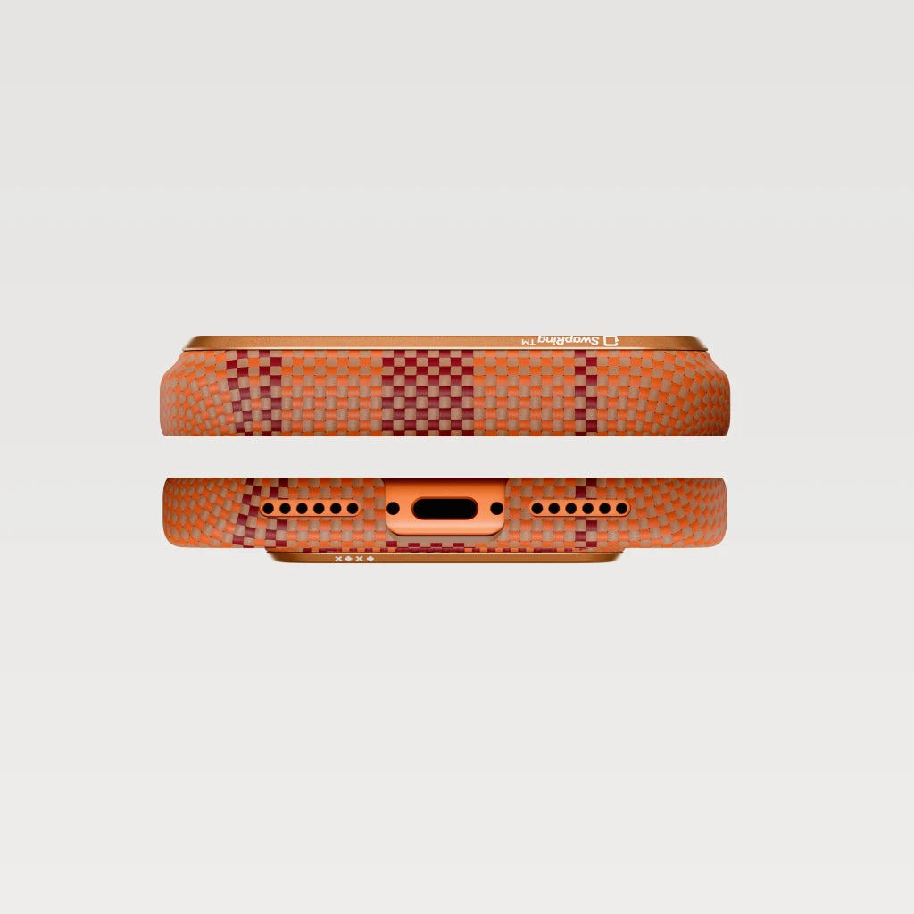 Flora in Grid Phone Cases