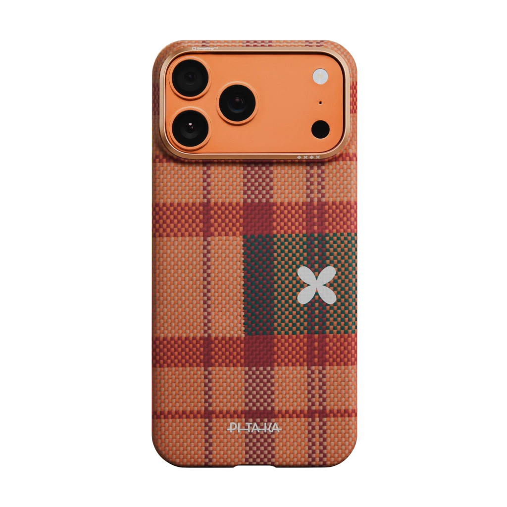 Flora in Grid Phone Cases