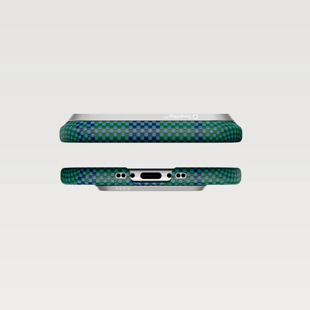 Flora in Grid Phone Cases