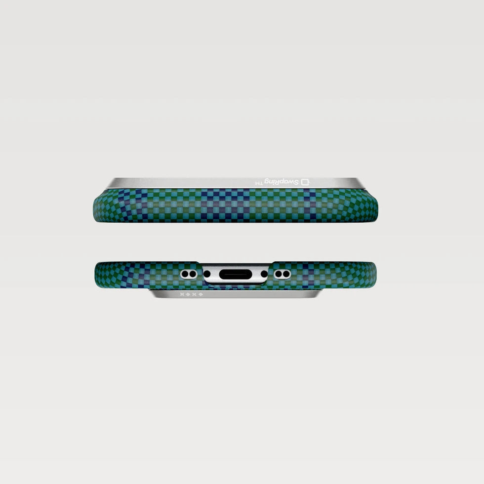 Flora in Grid Phone Cases