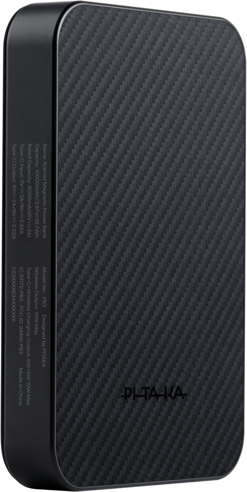 Aramid Magnetic Power Bank Qi2 10000mAh