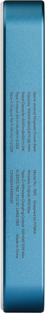 Aramid Magnetic Power Bank Qi2 10000mAh