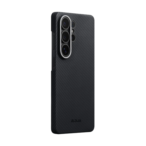 Samsung Galaxy S26 Ultra / 600D Black/Grey (Twill) (Aaron Button) | Edge Case