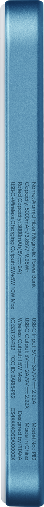 Aramid Magnetic Power Bank Qi2 5000mAh