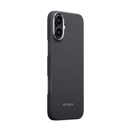 iPhone 16 Plus / 600D Black/Grey (Twill) | Edge Case