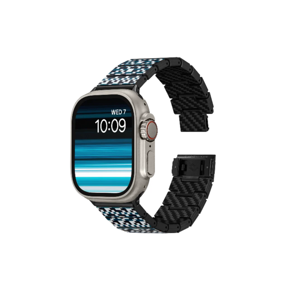 Каишка от карбонови влакна за Apple Watch