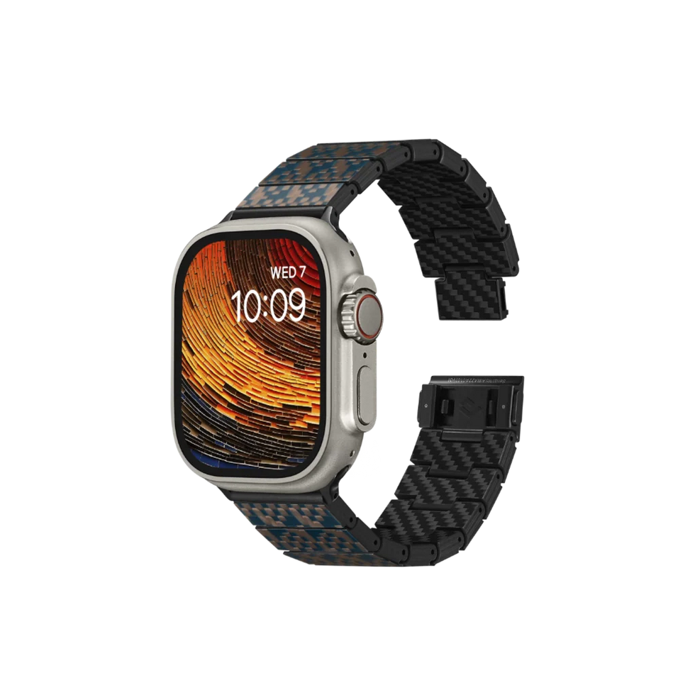 Каишка от карбонови влакна за Apple Watch
