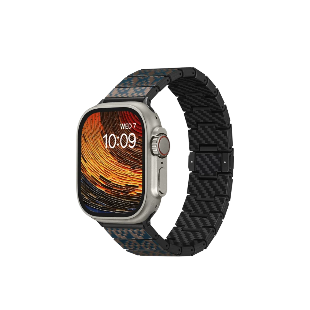Каишка от карбонови влакна за Apple Watch