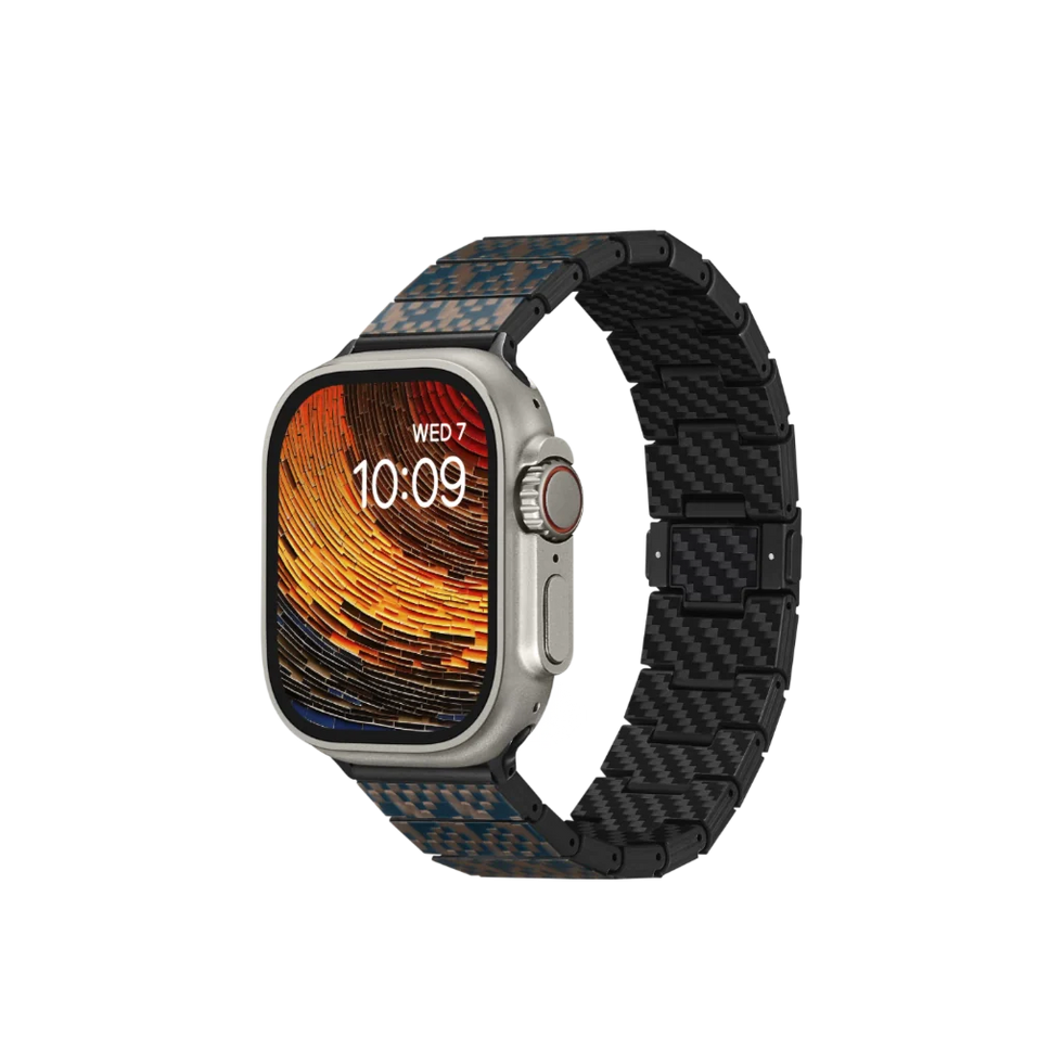 Каишка от карбонови влакна за Apple Watch