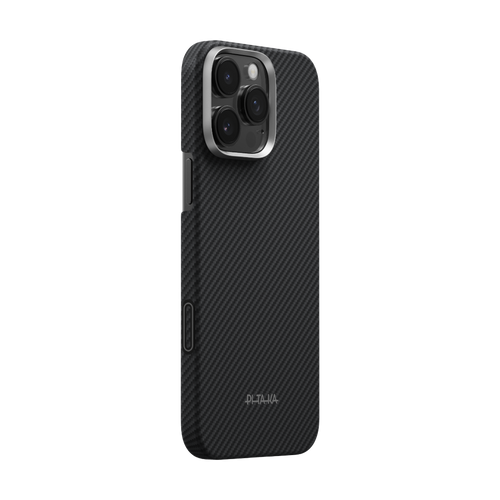 iPhone 16 Pro Max / 600D Black/Grey (Twill) (PitaTap™) | Edge Case