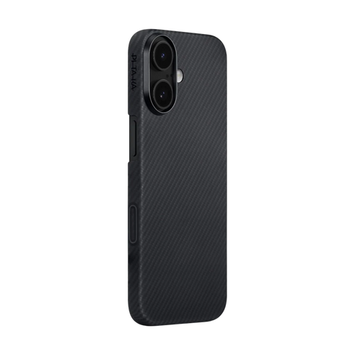iPhone 17 / 600D Black/Grey (Twill) (PitaTap™) | Edge Case