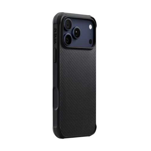 iPhone 17 Pro Max / 600D Black/Grey (Twill) | Cairn Case