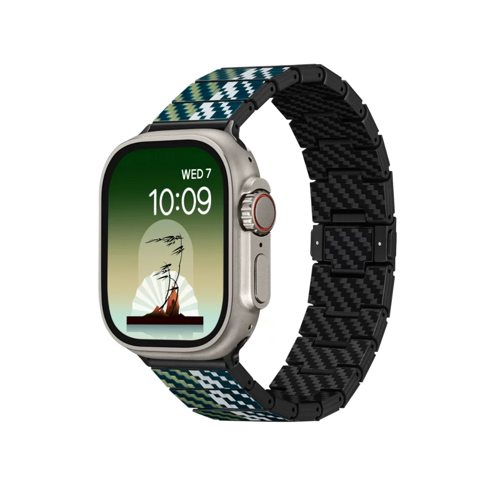 Каишка от карбонови влакна за Apple Watch