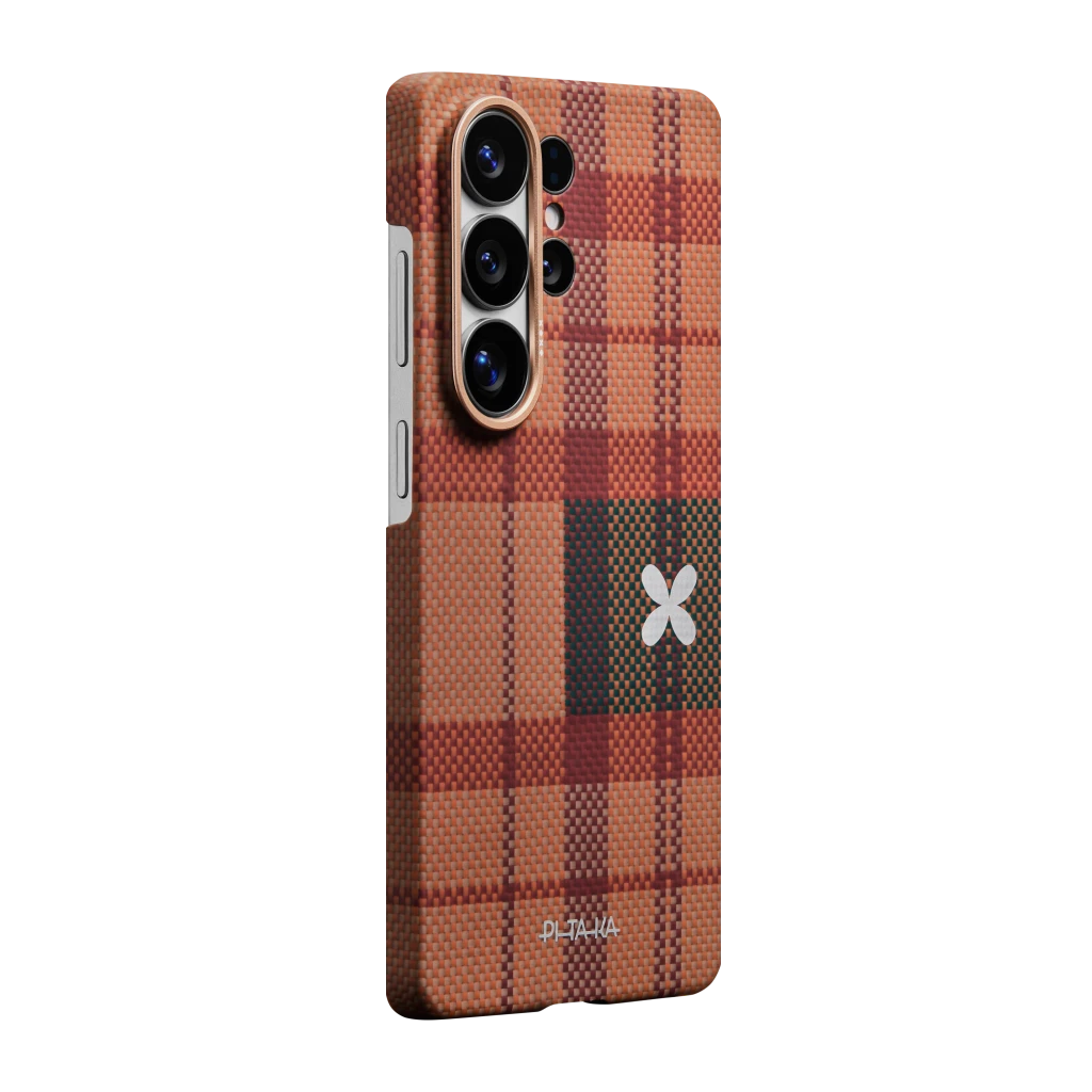 Flora in Grid Phone Cases