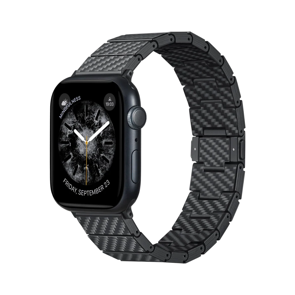 Каишка от карбонови влакна за Apple Watch