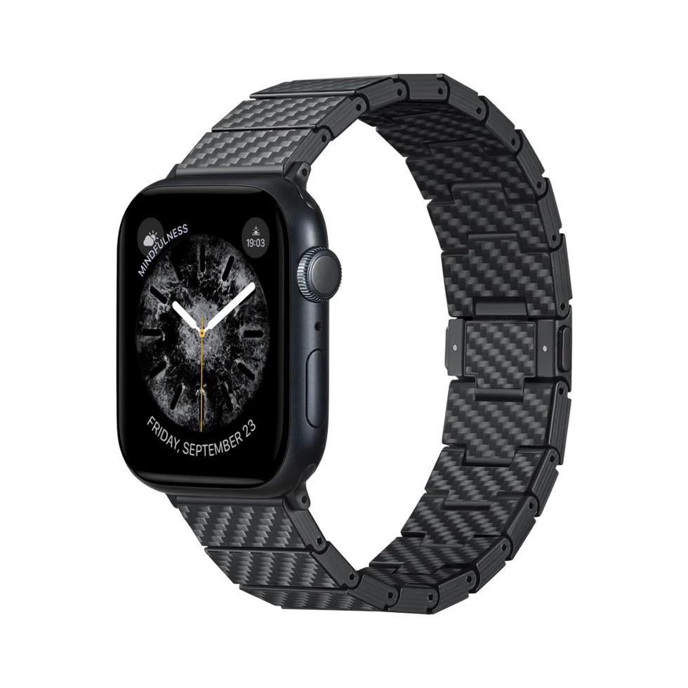 Каишка от карбонови влакна за Apple Watch