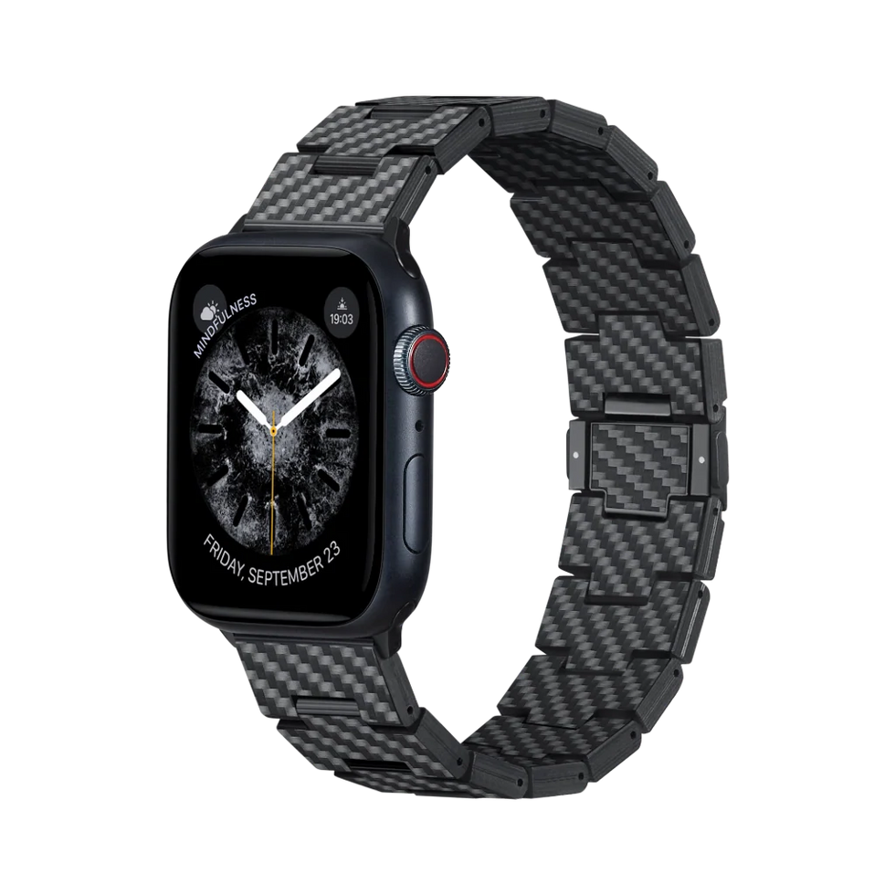 Каишка от карбонови влакна за Apple Watch