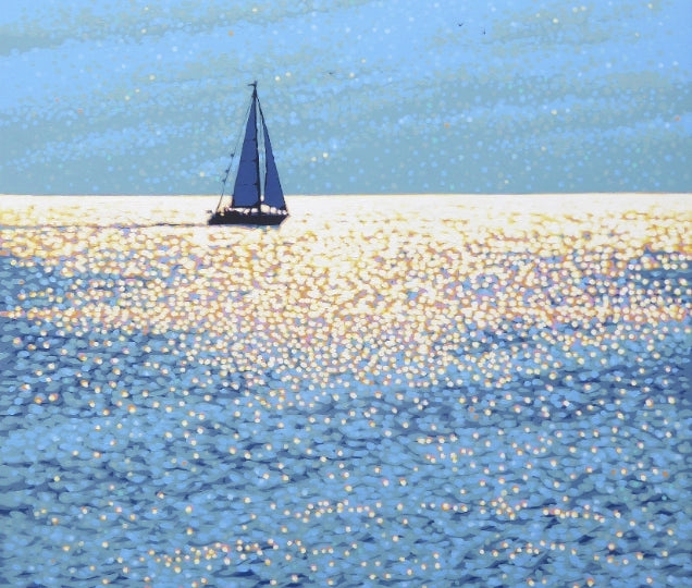 Sailing the Sparkling Sea